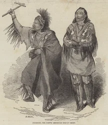 Jockosot, der nordamerikanische Indianerhäuptling